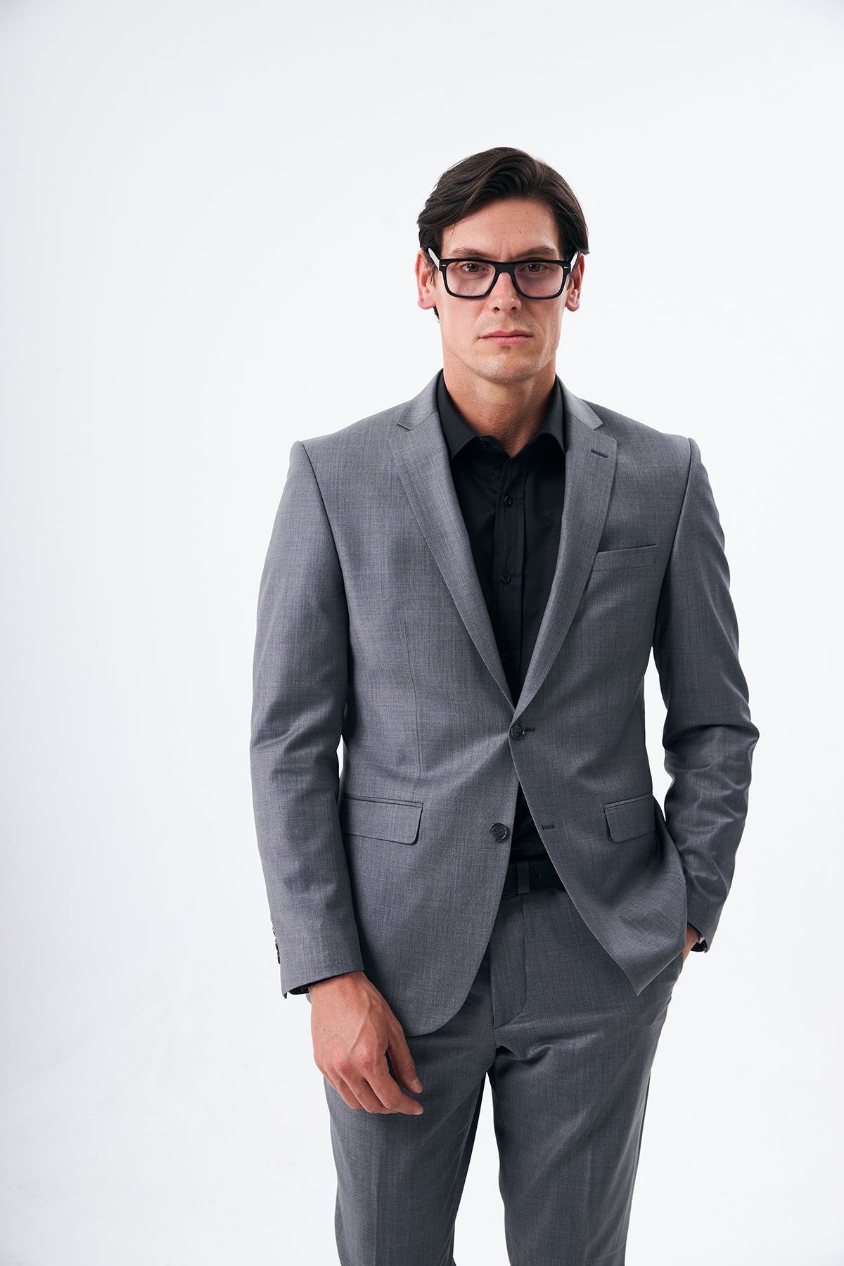 Light Grey Modern Fit Suit