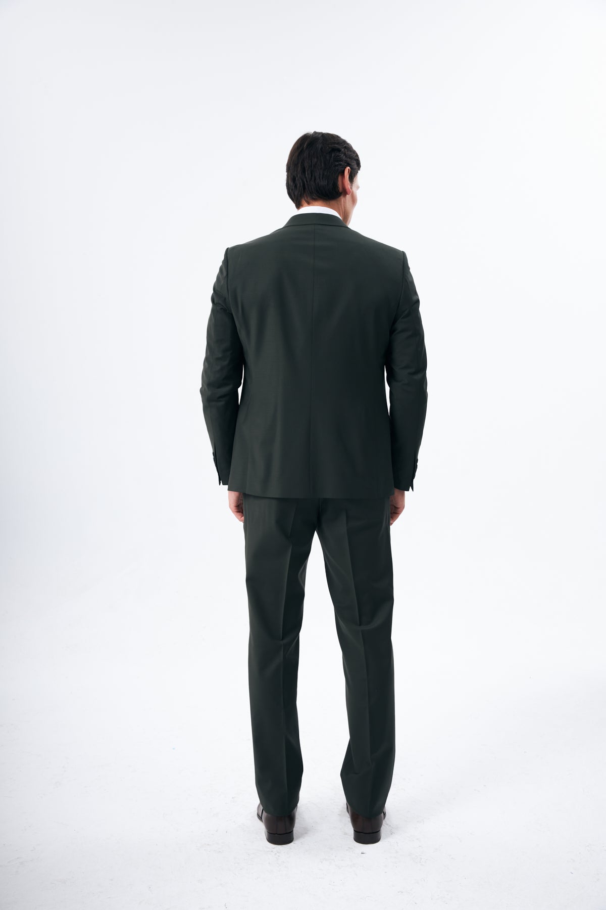 Deep Green Wool Suit