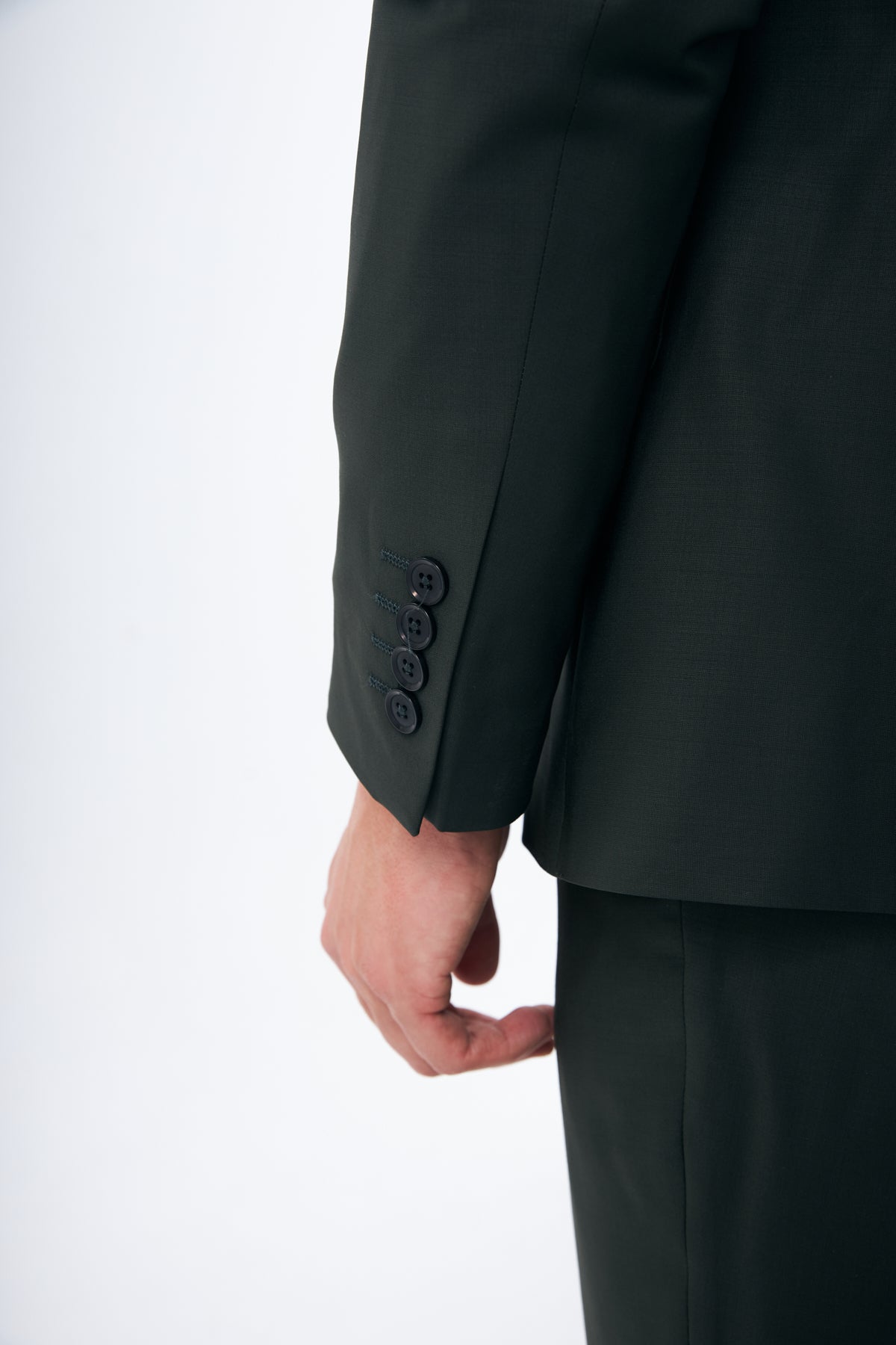 Deep Green Wool Suit