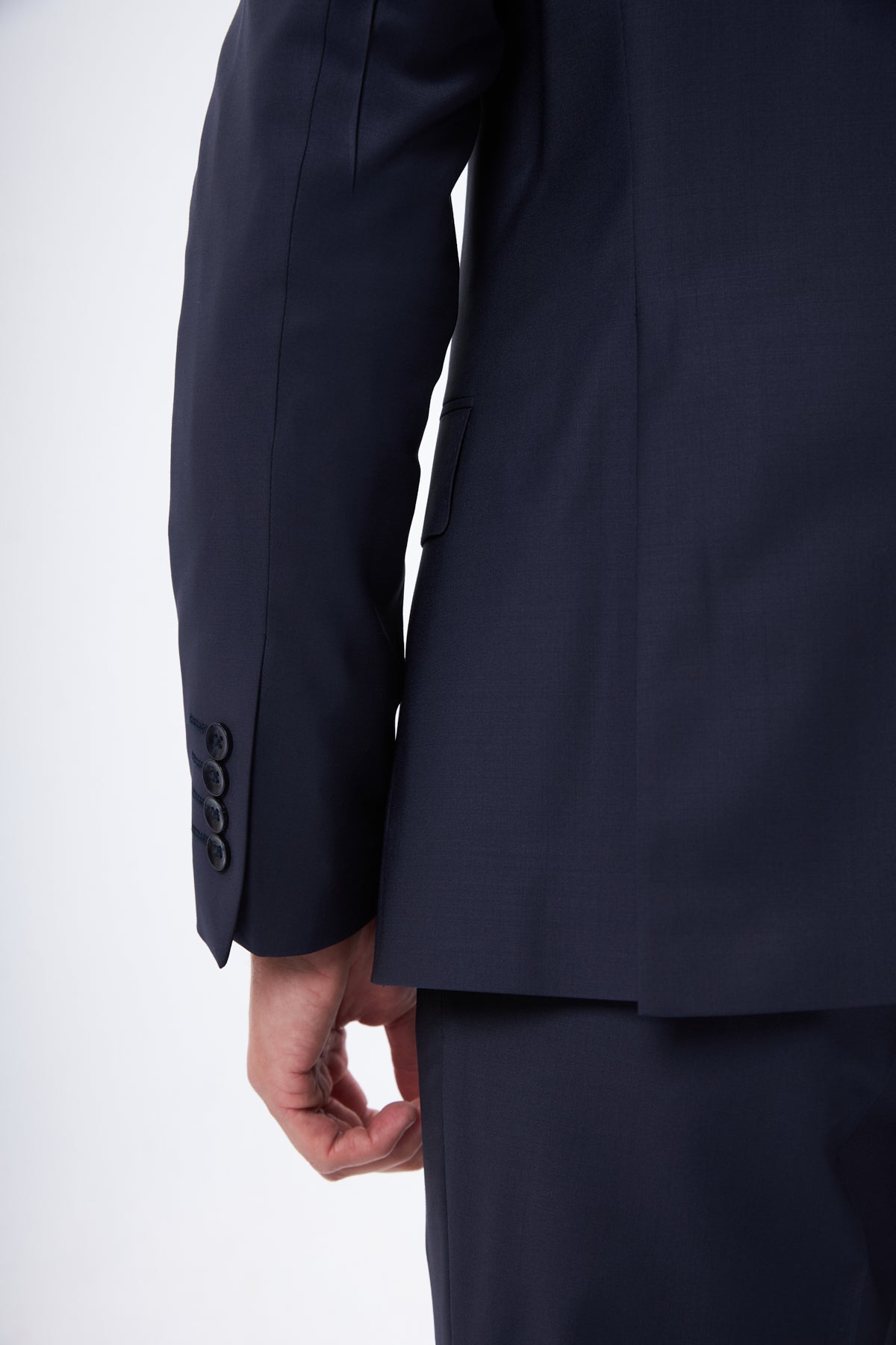 Navy Wool Suit