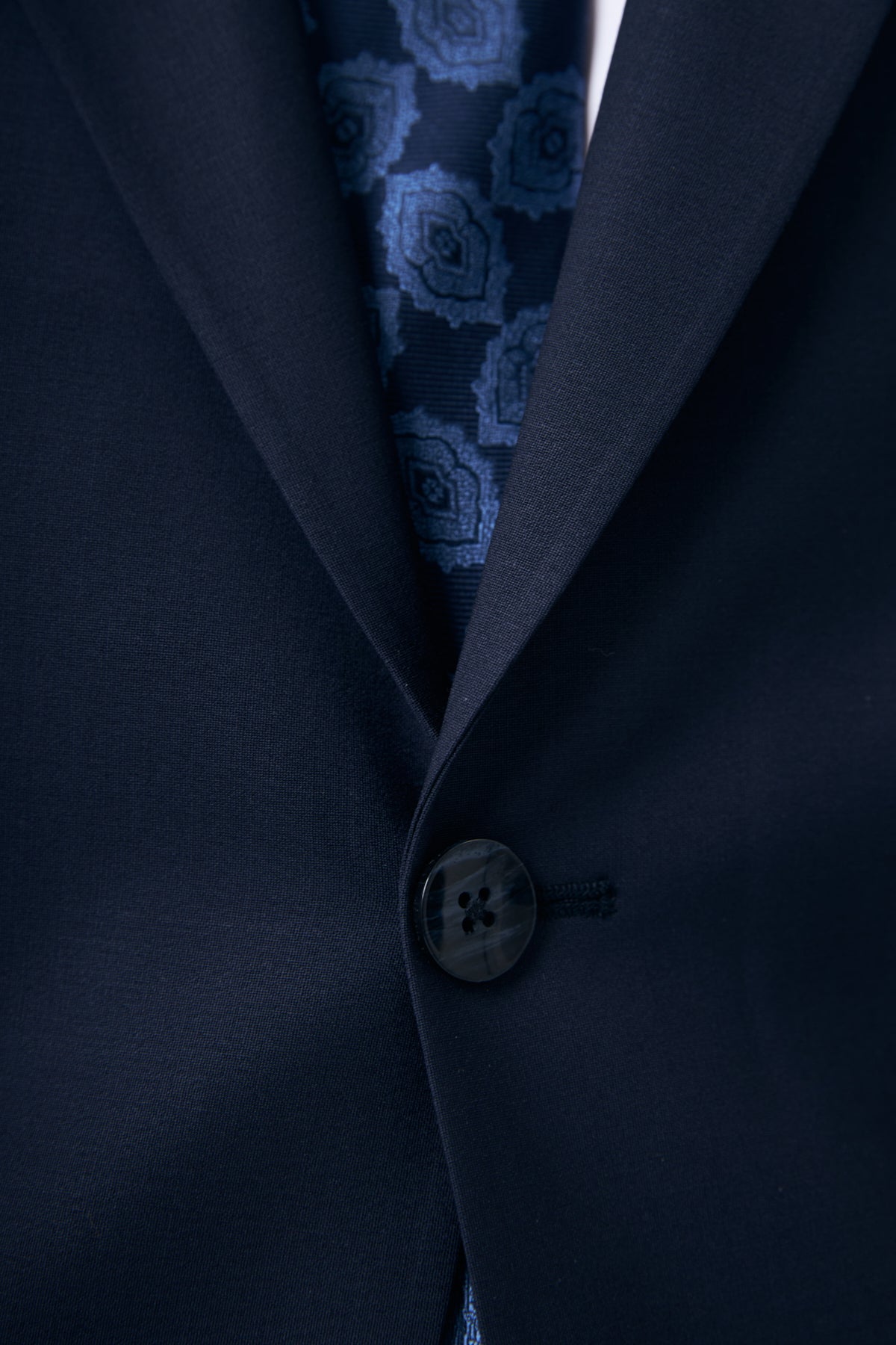Dark Blue Suit in 100% Wool