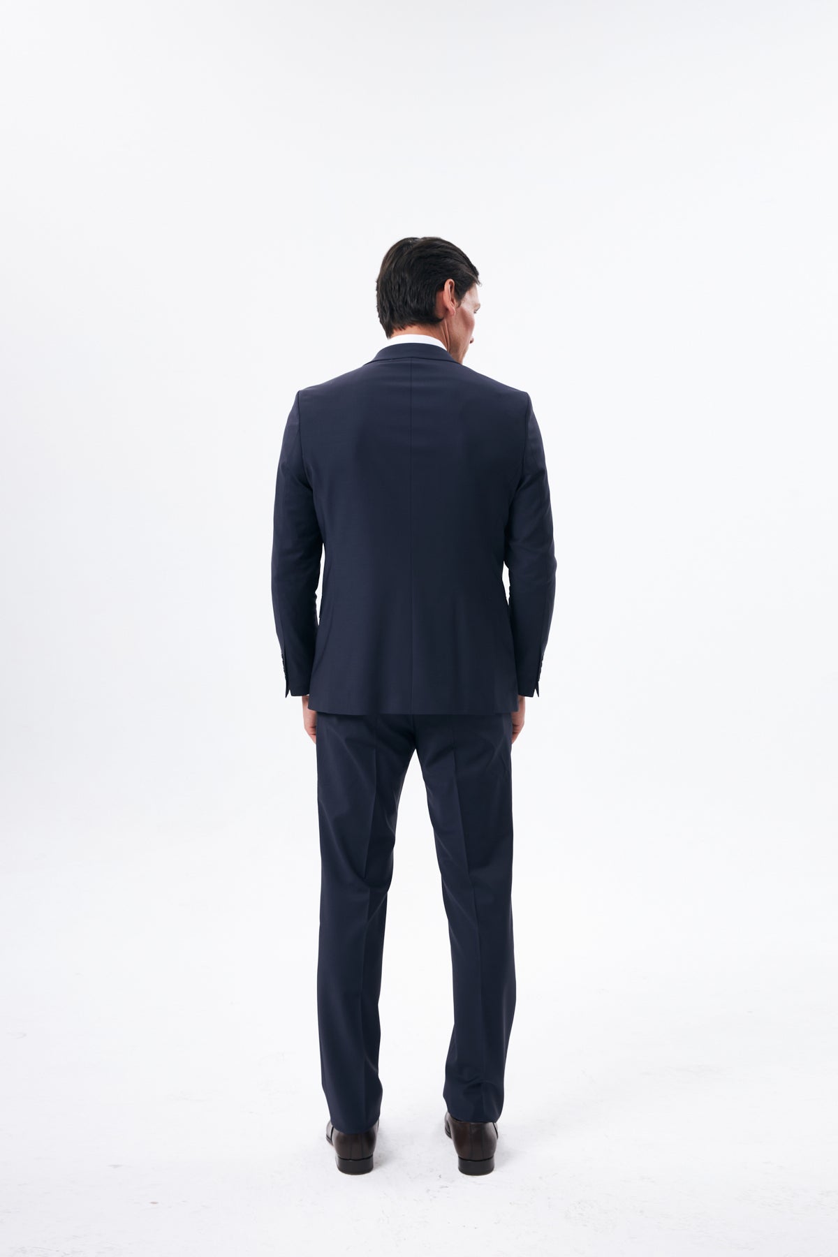 Dark Blue Suit in 100% Wool