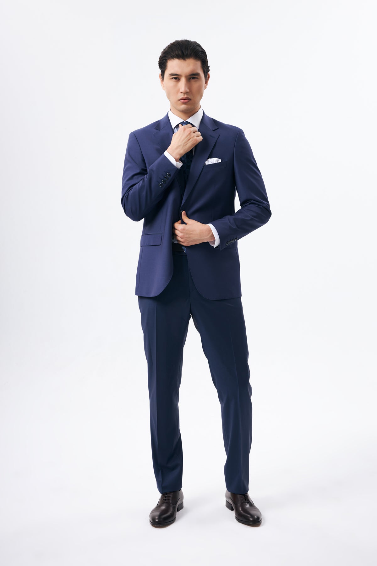 Blue Suit in 100% Wool
