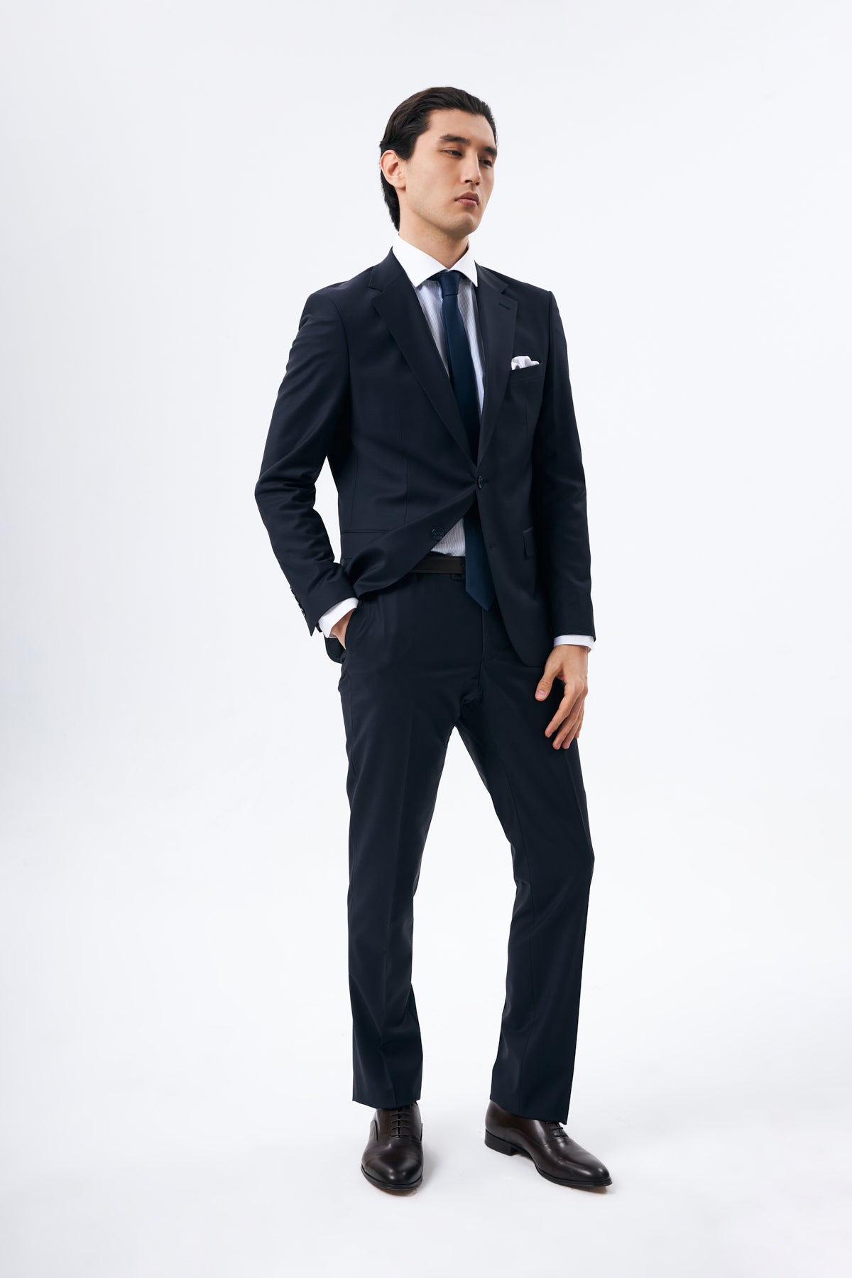 Navy Wool Suit