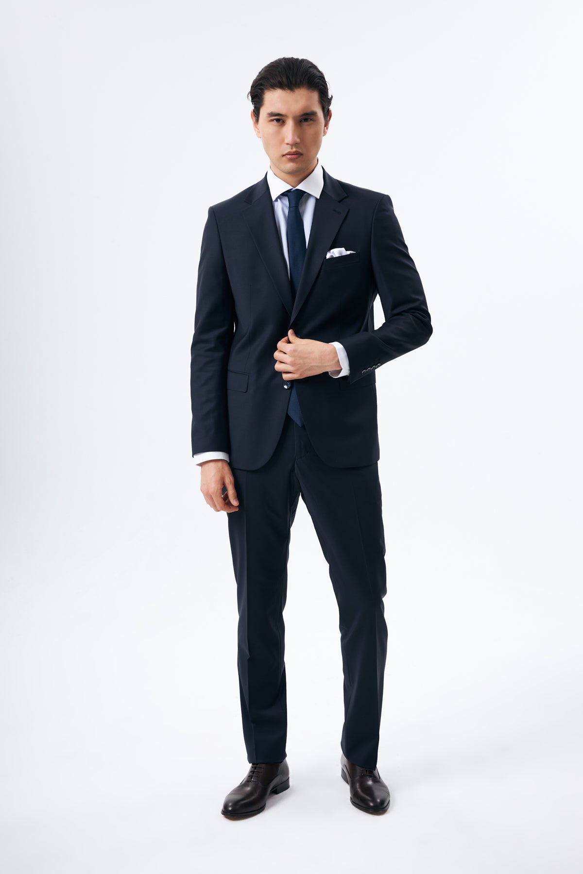 Navy Wool Suit