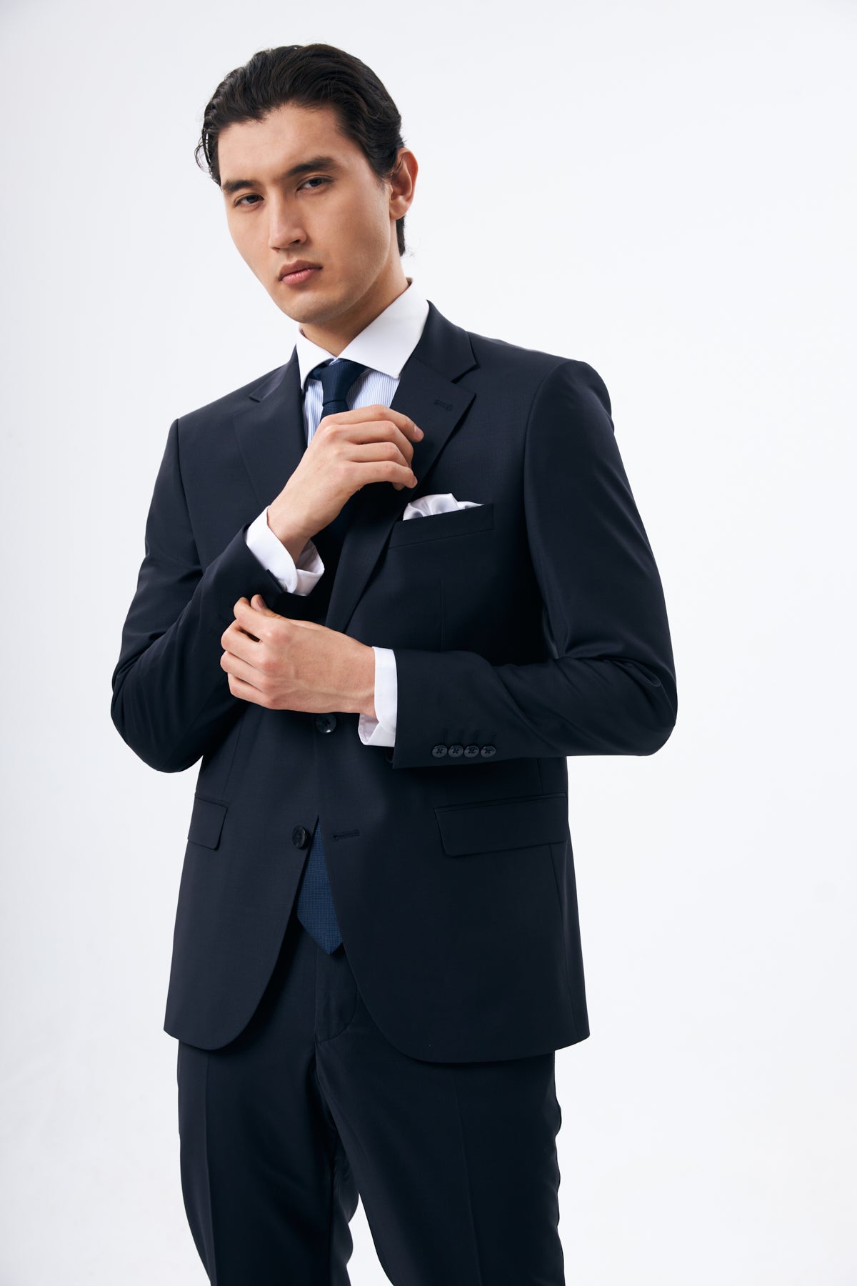 Navy Wool Suit