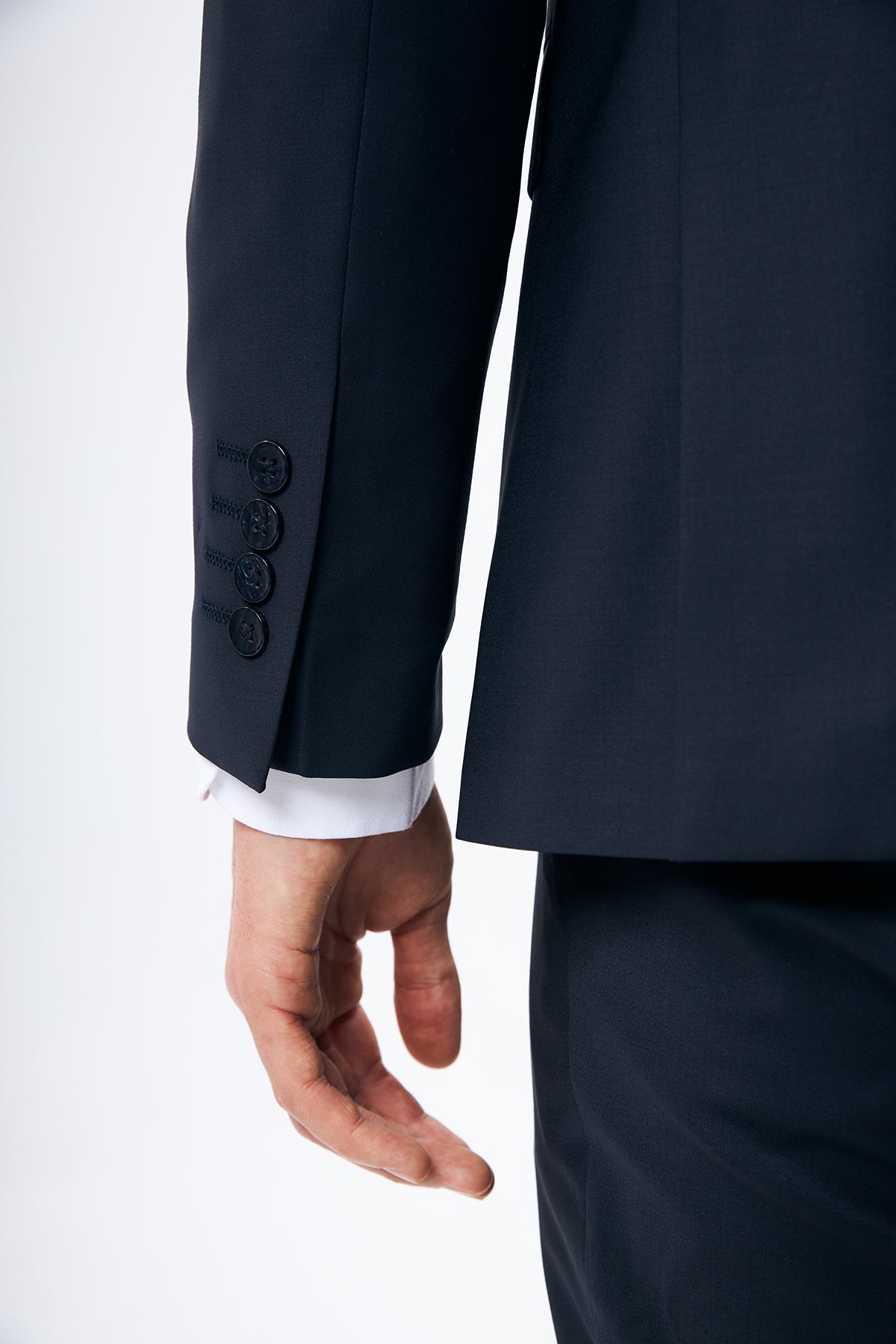 Navy Wool Suit