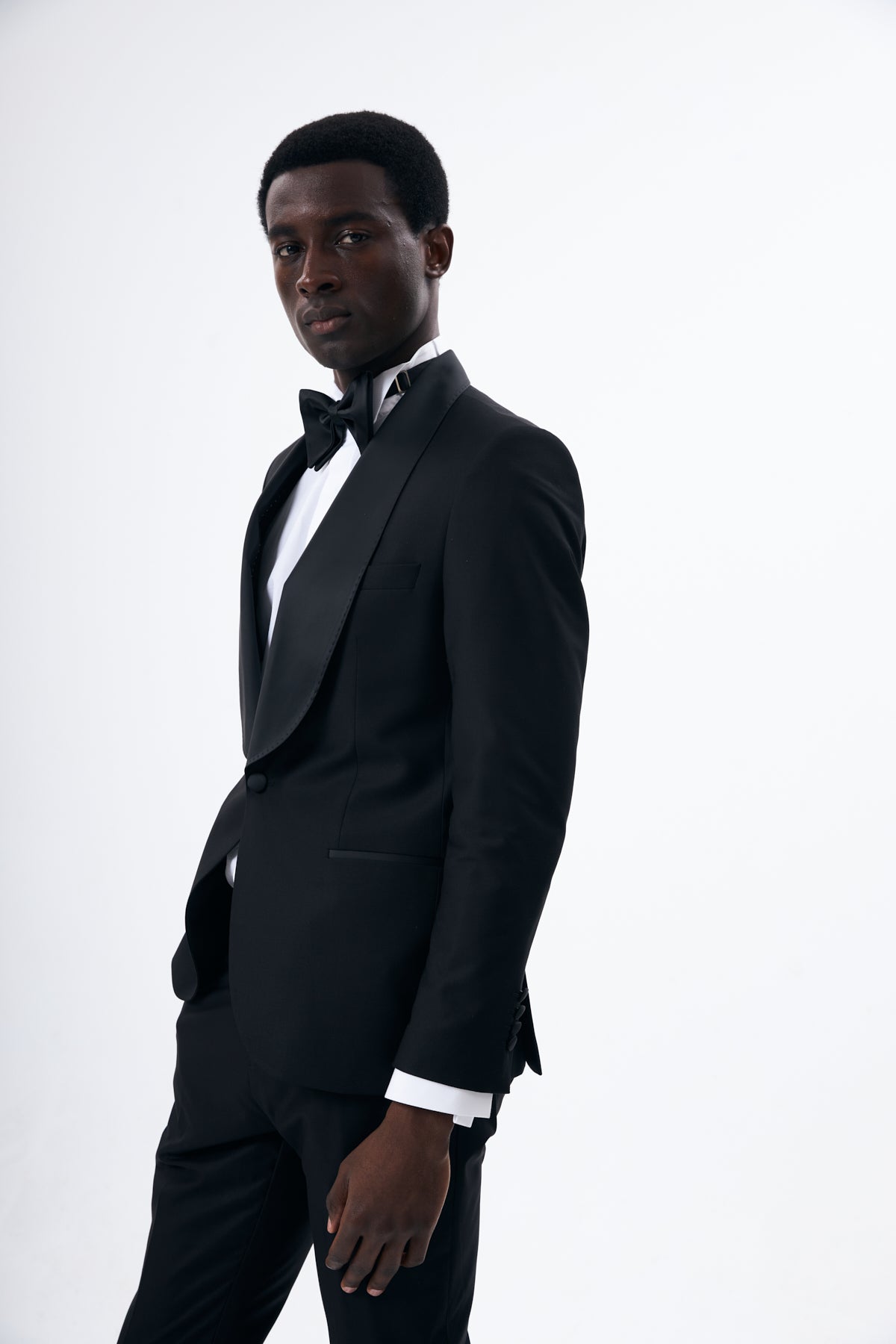 Black Tuxedo with Satin Shawl Lapel