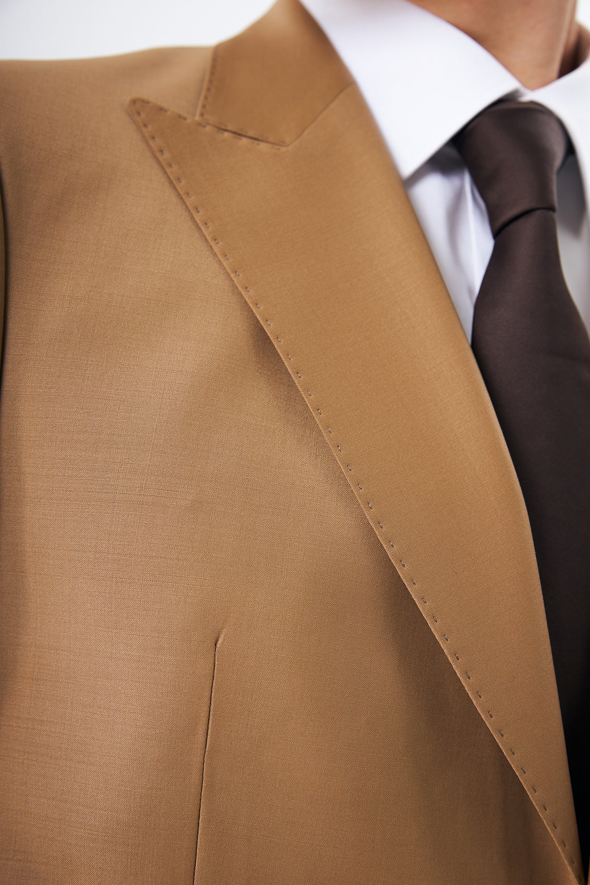 Camel Brown Suit