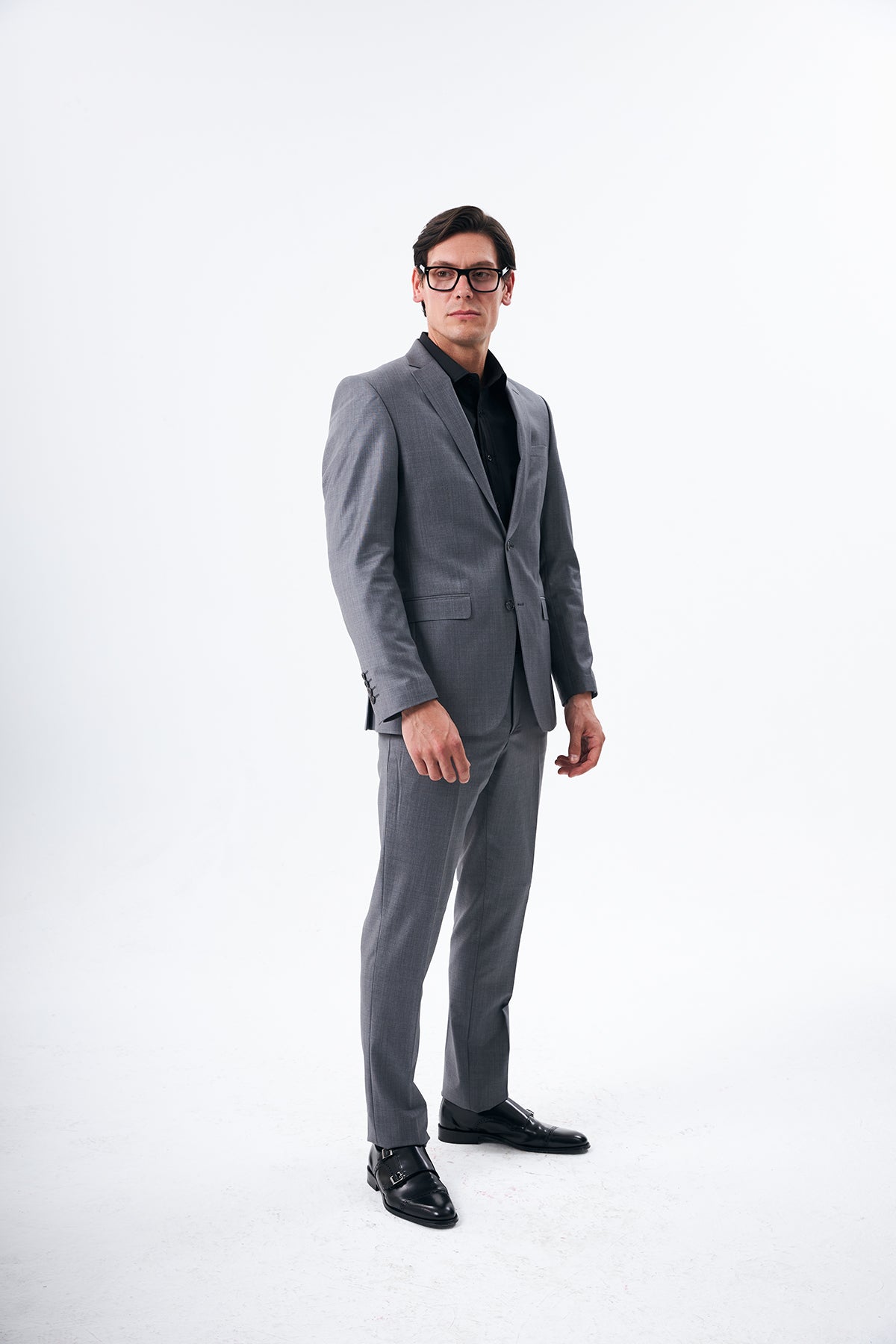 Light Grey Modern Fit Suit