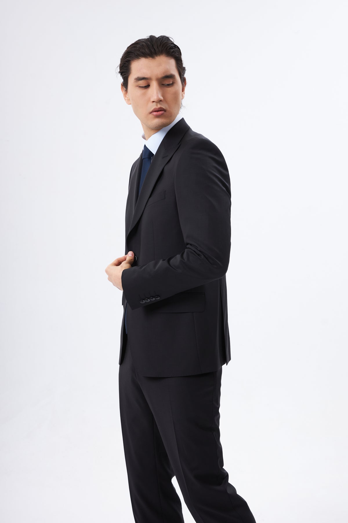 Black Wool Suit