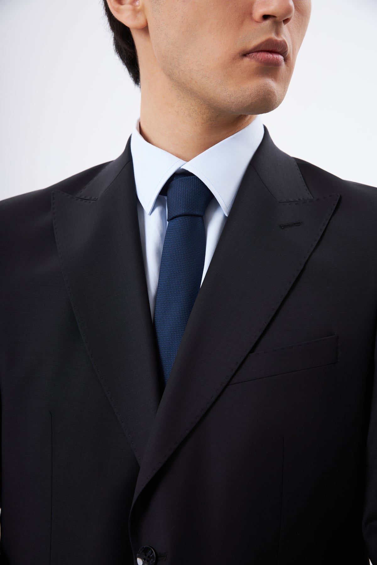 Black Wool Suit