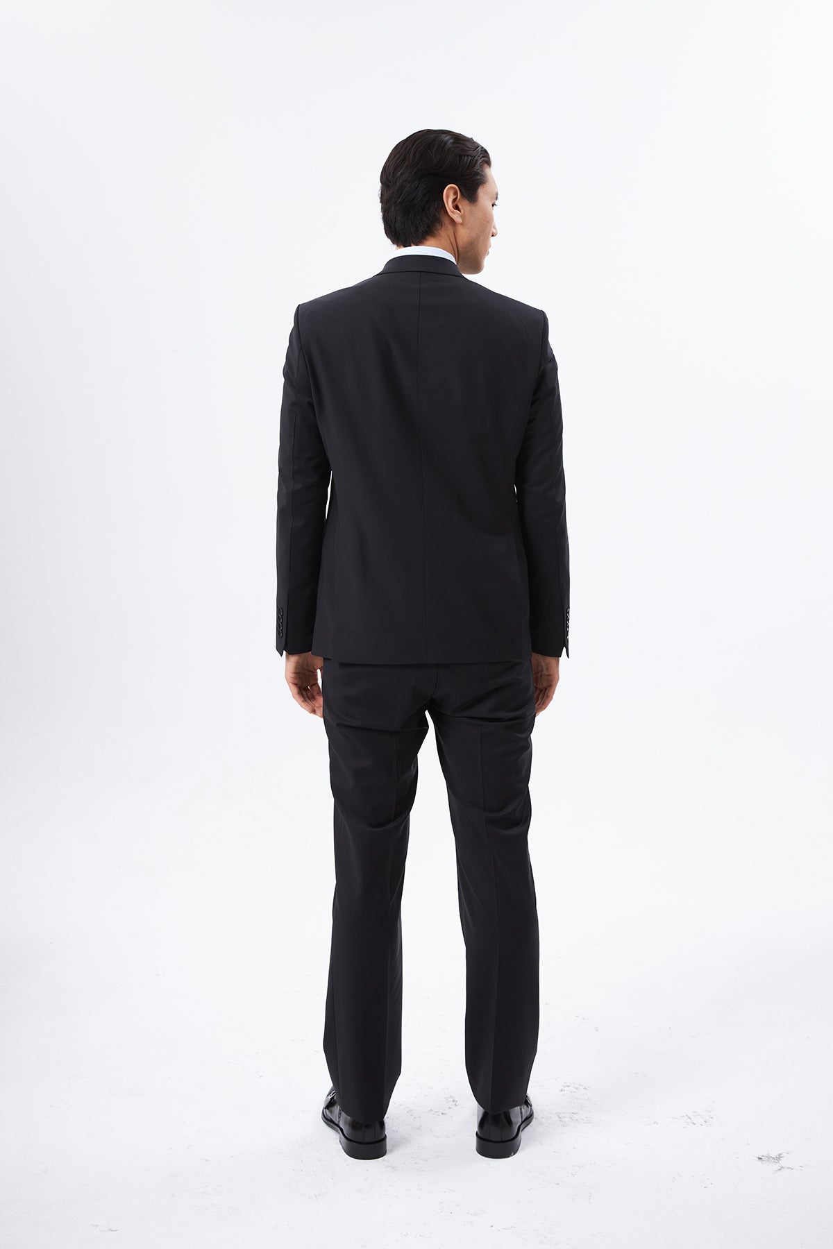 Black Wool Suit