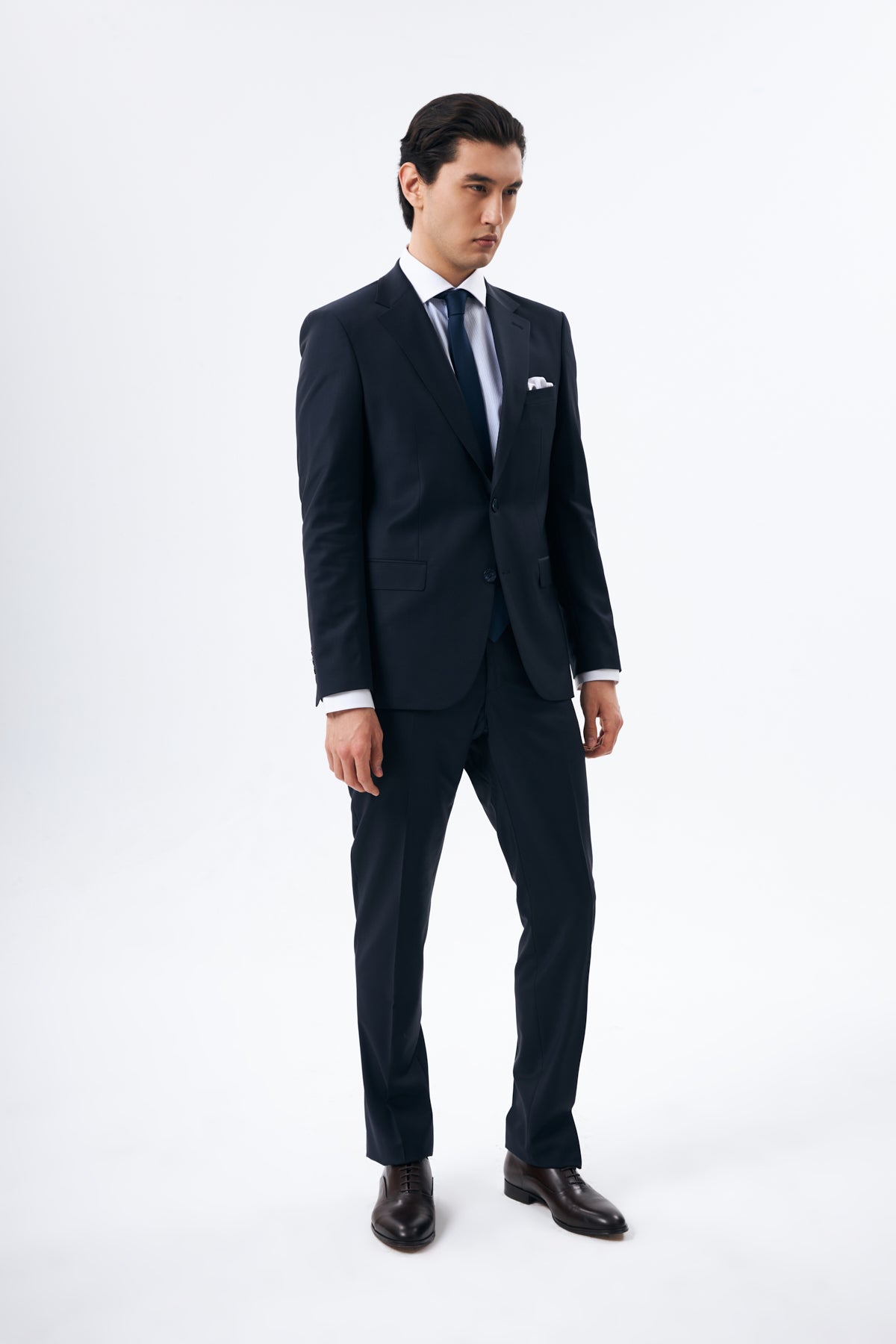 Navy Wool Suit