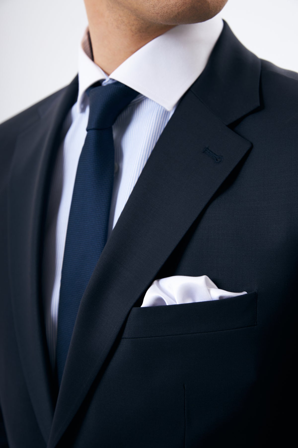 Navy Wool Suit