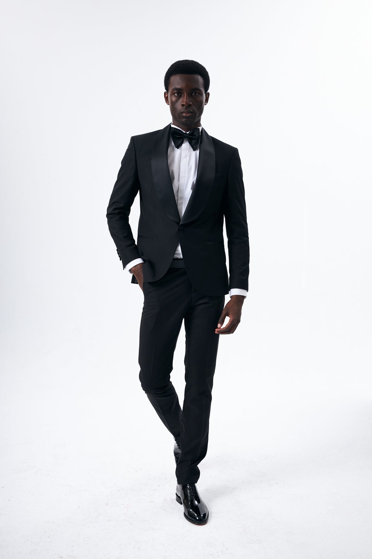 Black Tuxedo with Satin Shawl Lapel